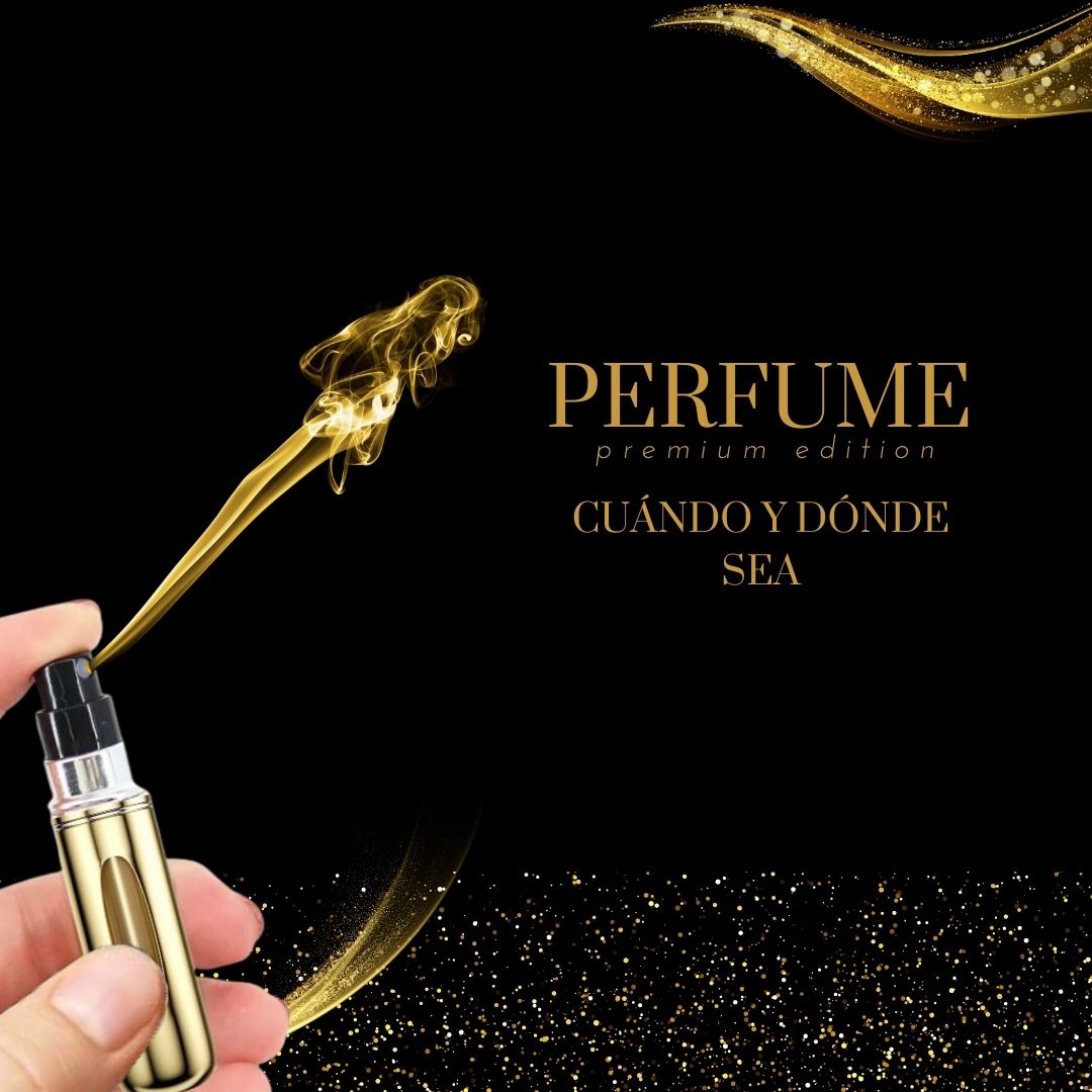 Atomizador perfume recargable - rosa, azul y bronce