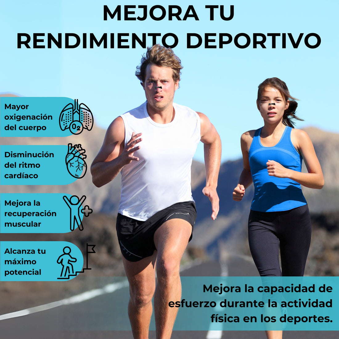 Tiras nasales magnéticas
