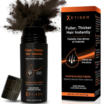 Fibras capilares - castaño oscuro