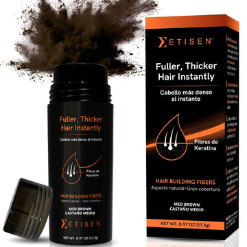 Fibras capilares - castaño medio