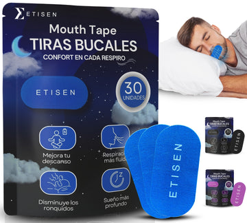 Tiras bucales para dormir - azul